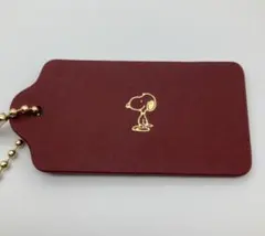 ☆未使用☆コーチ　スヌーピーコラボ　非売品タグ