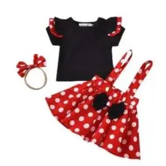 新品 カチューシャ付き ミニー コスプレ 衣装 ワンピース ディズニー