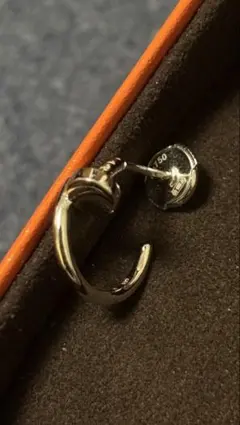 【極美品】カルティエ ジュストアンクル シングルピアス ピンクゴールド　片耳 極美品】カルティエ ジュストアンクル シングルピアス ピンクゴールド