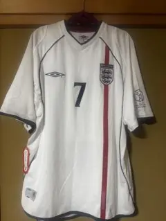 UMBRO イングランド代表ユニフォーム ベッカム 2002 柴田ひかり - メルカリ