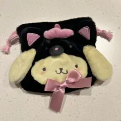 サンリオ シークレット巾着 まっくろあにまるず ポムポムプリン