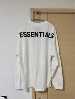 ESSENTIALS ホワイト ロングスリーブTシャツのサムネイル