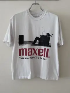 maxell マクセル トラヴィス スコット ホワイト Tシャツ Mのサムネイル