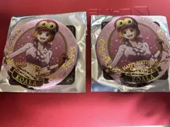 【ワンピース】バースデージュエリー缶バッジ 10月 コアラ