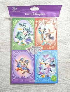 東京ディズニーシー ディズニーイースター2018 メモ帳 4枚入り