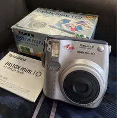 【ジャンク品】レア　チェキ　インスタントミニカメラ10 本体　箱付き