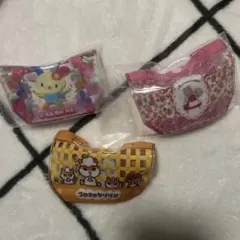 サンリオ プールバック風　ミニポーチ　ガチャ
