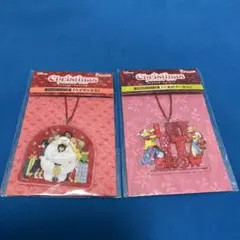 Disney クリスマスアクリルオーナメント 2024 2点セット