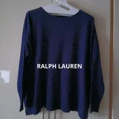 Polo Ralph Lauren ネイビー 長袖ニット M