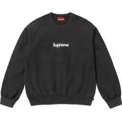 Supreme Washed Box Logo Crewneck 