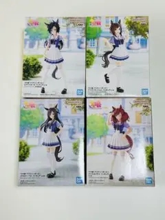 【匿名配送】ウマ娘プライズフィギュア4個セット
