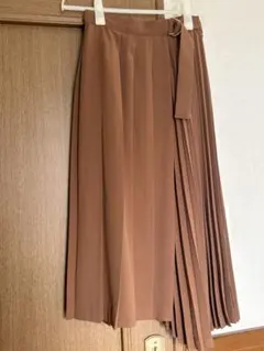 AG by aquagirl ブラウンプリーツスカート