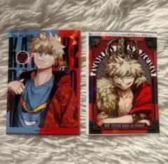 僕のヒーローアカデミア　最強ジャンプ1月号　ホログラムステッカー　爆豪勝己　2枚