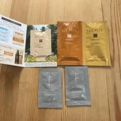 la CASTA ヘアソープ・ヘアマスク・F ORGANICS トライアルセット