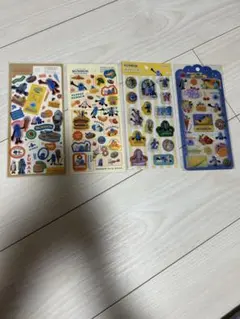 新品　パペットスンスン　シール　4枚セット