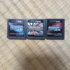 ポケットモンスター、パール、ダイヤモンド、プラチナ3点セット