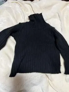 familiar ブラック タートルネック 90