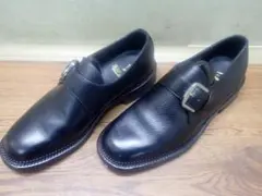 ☆*☆様 REGAL 黒 レザー ローファー バックル付き　24ｃｍ