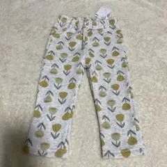 ズボン 裏起毛 お花柄 バースデイ 新品未使用