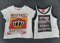 BABY DOLL 半袖Tシャツ　タンクトップ　80