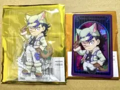 鬼滅の刃　ハロウィン2025 メタリックカード　アクリルスタンド　不死川玄弥