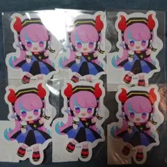 CR DMMスクラッチ E賞 selly ステッカー 6枚セット