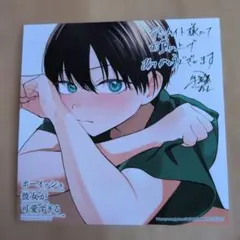 ボーイッシュ彼女が可愛すぎる(3)アニメイト特典色紙風イラストカード