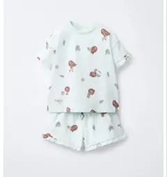ZARAベビー 新品 モアナ ディズニーパジャマ 104 セットアップ Tシャツのサムネイル