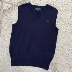 ラルフローレン　ニットベスト　130