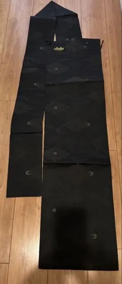 【取得專利】喪服 製作帶 名古屋帶 附帶 黑 菊地紋 慶弔用