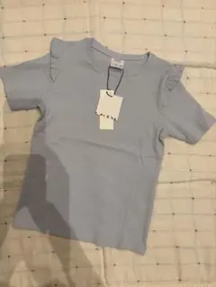 未使用　zara kids 半袖リブトップス　10/140cmのサムネイル