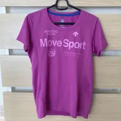 MOVESPORT デサント　レディース　ドライTシャツ