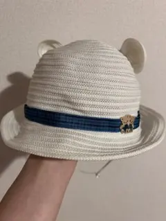 familiar クマ耳 ベビー帽子 49-51cm