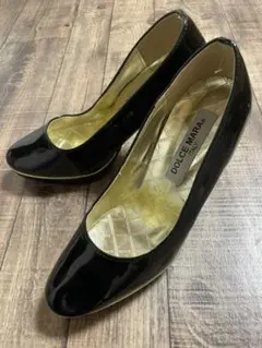 パンプス 黒★エナメル　ブラック