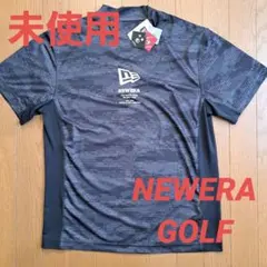 【未使用】NEWERA GOLF 吸汗速乾 モックネック Mサイズ デジカモ柄のサムネイル