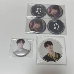 seventeen ディノ　缶バッジ　トレカセット