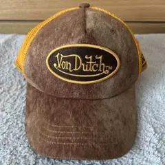 Von Dutch(ボンダッチ)メッシュキャップ ファー 黄色 フリーサイズのサムネイル