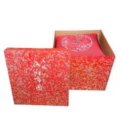 2 超高級 婚礼 座布団 新品未使用 房付き 5枚セット 専用箱付き 法事 来客