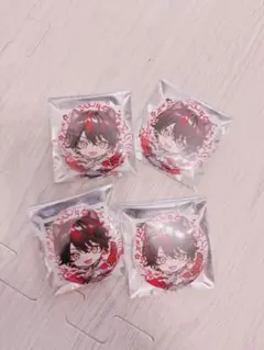 すにすて　らお　うぁすに　デフォ　缶バッジ 4個