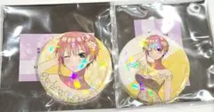 五等分の花嫁 書き下ろし 桜ドレスVer. 一花缶バッジセット