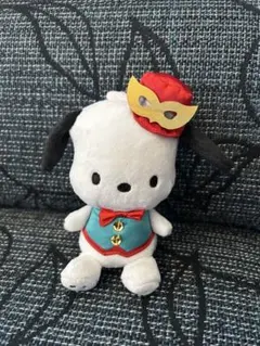 サンリオ　当たりくじ　ポチャッコ　ハロウィンぬいぐるみマスコット　キーホルダー