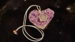 邪気祓い★六芒星 天然水晶 ペンダント　ユニセックス