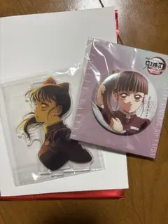 映画　劇場版　鬼滅の刃 無限城編　グッズ　栗花落カナヲ　アクスタ、缶バッジ