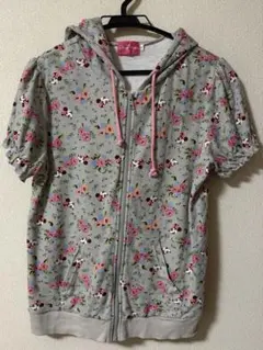 東京ディズニーリゾート 花柄パーカー Lサイズ