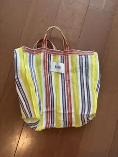 BODE ストライプ トートバッグ