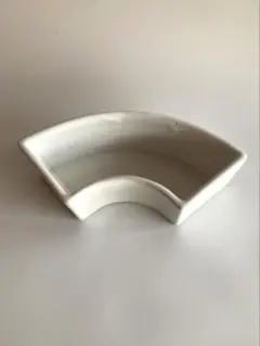 大宮陶苑 橘 モダンフラワーベース 月形 花器 陶器 変形 茶道 - メルカリ