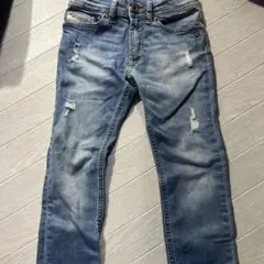 DIESEL ライトブルー ダメージデニム