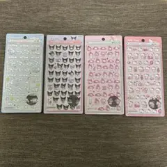 正規品　ボンボンドロップシール　サンリオmini 4点セット