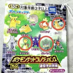 ポケモンゲットコレクションズ 遺伝子の共鳴 カイリュー デンリュウ ジュペッタ