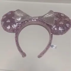 ディズニー ハート模様カチューシャ